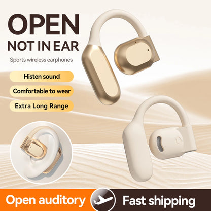 Translator Earbuds Bluetooth 5.4 Noise Cancelling Two-Way Voice Translator Ear Hook Real Time AI Translation Earphone