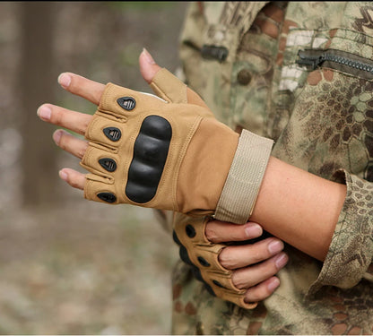 Half Finger Tactical Gloves Outdoor Men's Military Gloves Hiking Motorcycle Cycling Sports Glove Shooting Hunting Gloves