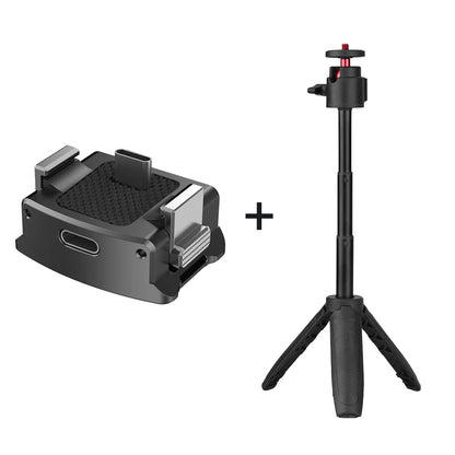 Charging Base For DJI OSMO Pocket 3 1/4 Mount Adapter Connector Mini Fixed Holder Tripod Gimbal Camera Portable Accessories