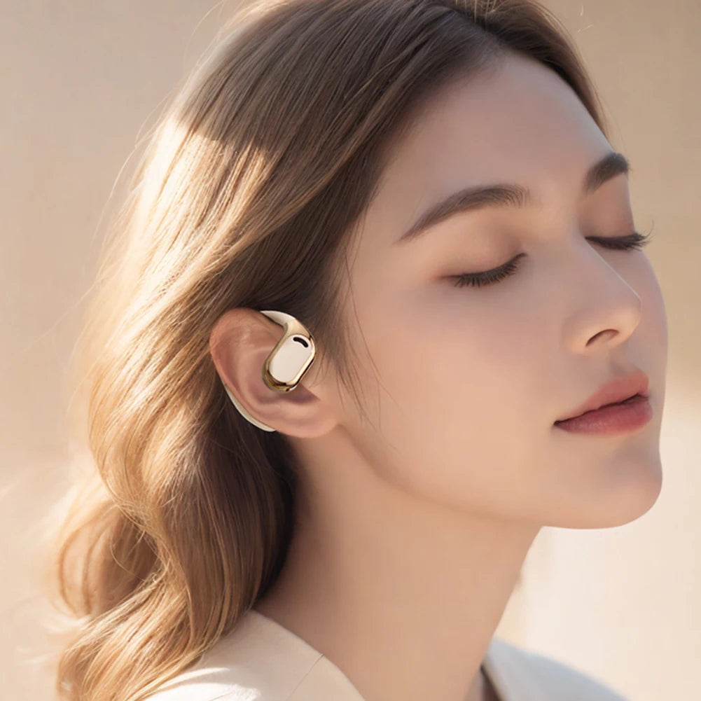 M76 Real-time Two-Way Earbuds Bluetooth 5.4 Translator Device Long Battery Life Translation Earphones Learning for iOS Android