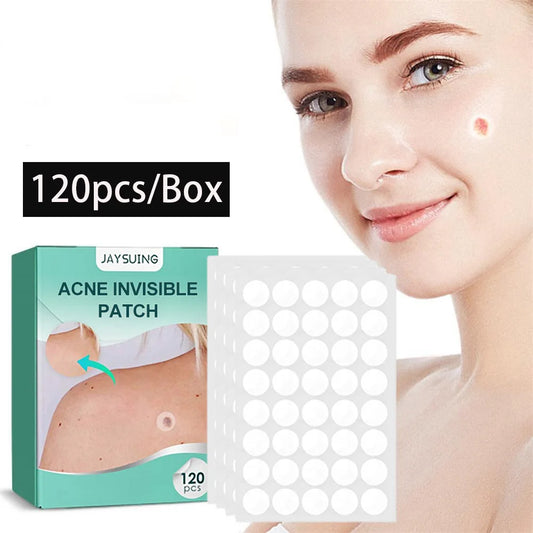 120pcs Invisible Acne Pimple Patch Professional Face Skin Care Repair Acne Healing Absorbing Spot Sticker for Men Women