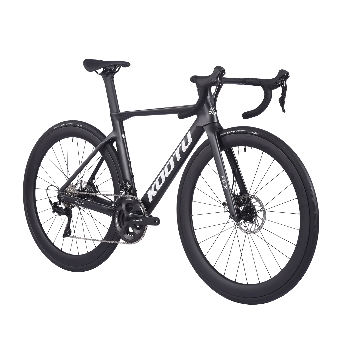 Ships from US KOOTU R08-R7000 22-Speed Full Carbon Fiber Road Bike with SHIMAN0 105 Kit Adult Bicycle Race Bike 700C