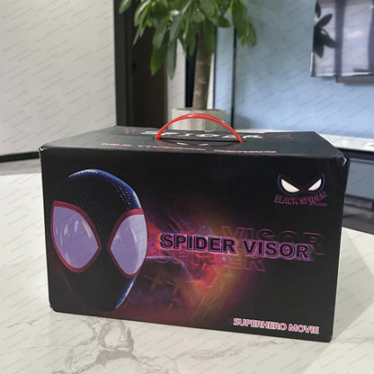 Miles Spiderman Headgear Mask Cosplay Moving Eyes With Ligth Electronic Mask Spider Man 1:1 Remote Control Toys Adults Kids Gift