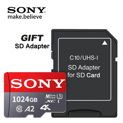 Sony 256GB High Speed Memory Card 128GB 512GB 1TB Class 10 Micro SD Card 64GB 32G SD Memory Card For Nintendo Switch Phone/Ps4 - MarvelouStoree