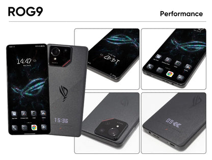 ASUS ROG Phone 9&9pro Gaming Phone Snapdragon Supreme Edition Matrix Liquid Cooling 185HZ Samsung E6 Gaming Screen