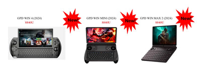 Ready Stock GPD WIN4 Win 4 2024 AMD 8840U 6Inch Handheld GamePad for Black Myth Wukong Tablet Pocket  Laptop Game Player Console