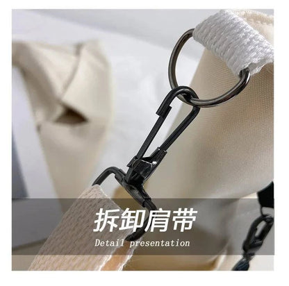 Women Shoulder Crossbody Bag Japanese Canvas Tote Messenger Bag for Student 2024 Ladies Hand Bags Female Handbag Bolsa Feminina