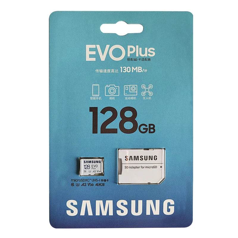 Samsung EVO Plus/PRO Plus/PRO Ultimate mcroSD Card 512G 256GB 128GB 64GB SDXC Class 10 U1 High-Speed TF Card U3 for 4K UHD video - MarvelouStoree