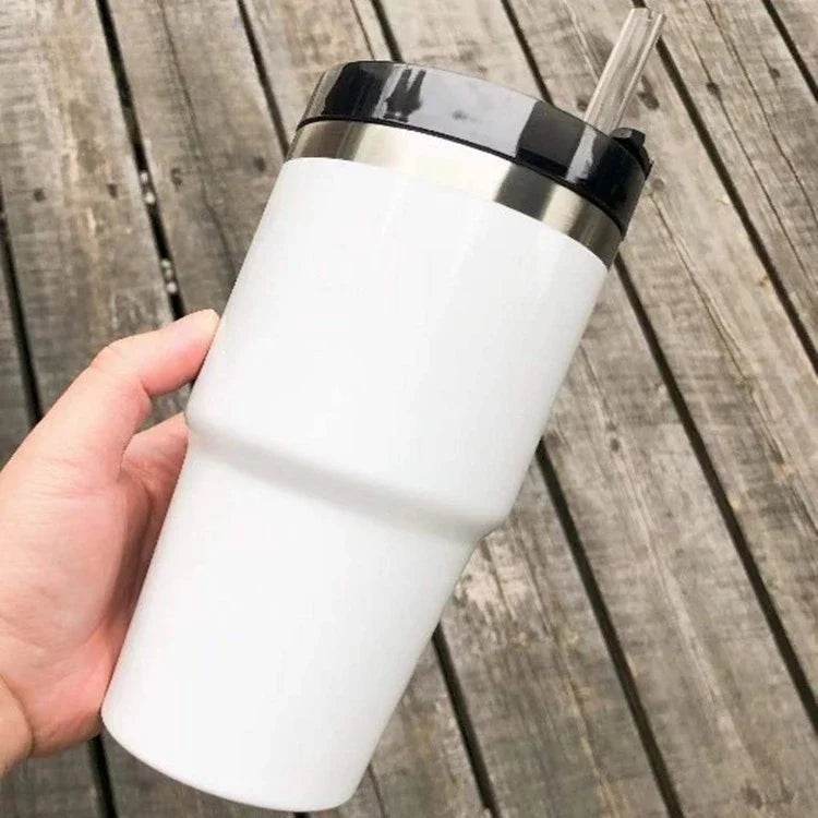 2024 NEW Latest Starbuck Ice Cup Car Cup 304 Stainless Steel Water Cup 20OZ Large Capacity Beer Cup Insulation and Cooling - MarvelouStoree