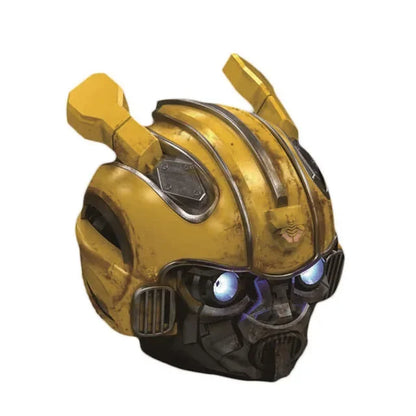 Best Boy Gift!  Transformers Bumblebee Helmet Wireless Bluetooth 5.0 Speaker With Fm Radio Support Usb Mp3 TF for Kids