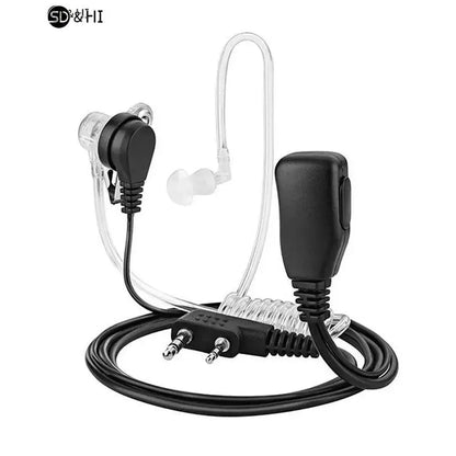 Intercom Tube Security Bodyguard Acoustic Earphones Acoustic Tube In-Ear Earpiece Radio Police Security In Ear Air Headphone