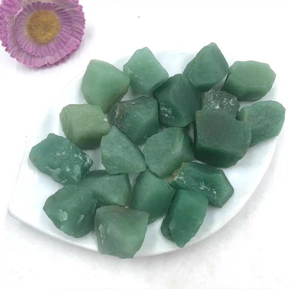 1pc Natural Raw Green Aventurine Rough Stone Quartz Crystals Rock Healing Reiki Mineral Aquarium Home Room Decoration Energy