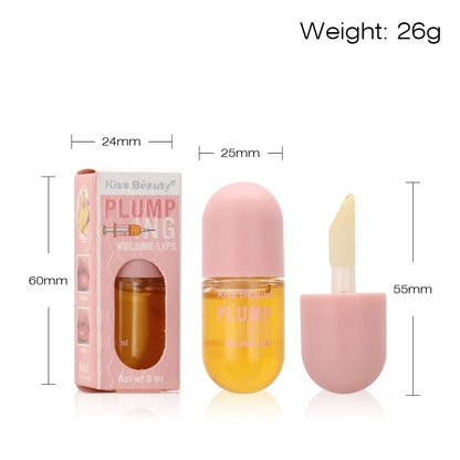 Long Lasting Lip Plumper Oil Instant Volumising Enhancer Lip Serum Collagen Lips Volume Lipgloss Sexy Cosmetic Volume Increases