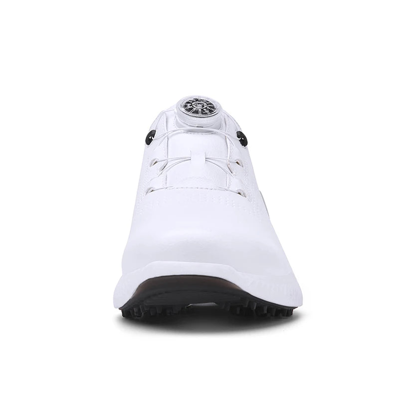 Men Professional Golf Shoes Spikes Golf Sneakers Black White Mens Golf Trainers Big Size Golf Shoes for Men