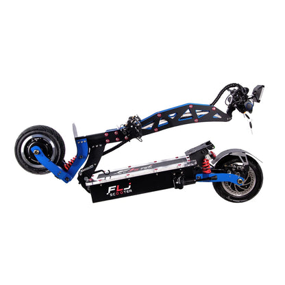 E8P 6000W Dual Motor 60V 35AH Electric Scooter 11 inch Off-Road Tyres with Seat Max Speed 85-90km/hLCD Display Foldable Escooter