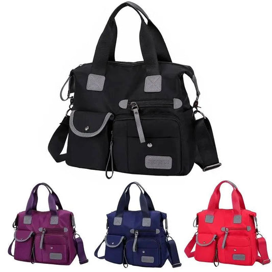 2024 Women Shoulder Bag Nylon Handbags Waterproof Crossbody Bag Large Capacity Multifunctional Tote Travel Messenger