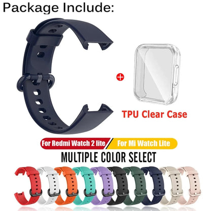 Replacement Strap For Mi Watch Lite Silicone Watchbands Watch Strap For Redmi Watch 2 Lite Strap Correa Bracelet - MarvelouStore