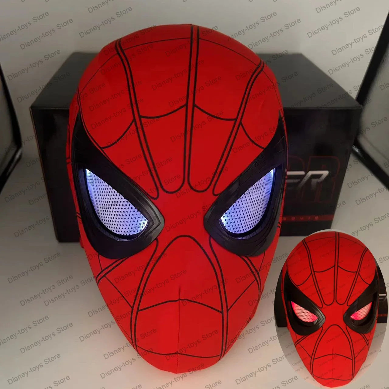 Spider Man Mobile Eye Electronic Spider Man Desktop Decoration Sculpture 1:1 Remote Control Adult and Children's Gift