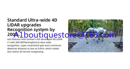 Unitree Go2 Robot Dog Quadruped Robotics Adults Embodied AI