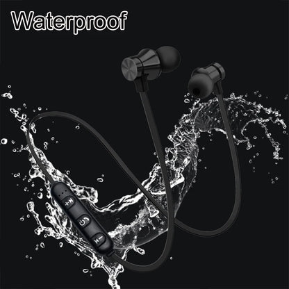 Magnetic Adsorption Wireless Bluetooth 4.2 In-Ear Earphone Sports Headphone Stereo Earpiece Fone De Ouvido For iPhone Samsung