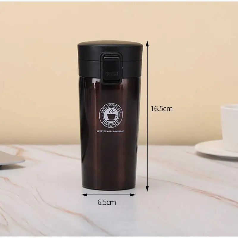 500/350ML Tumbler Thermos Cup Coffee Mug Car Insulated Water Bottle Travel 304 Stainless Steel Vacuum Flasks Drinking Kettle