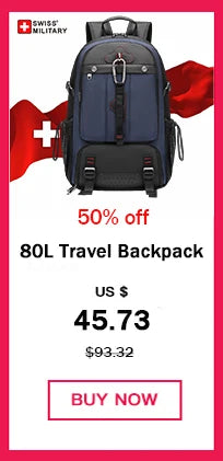 SWISS 17" Laptop Backpack Waterproof USB Charge Port Swiss-style Multifunctional Rucksack Schoolbag Mochila Hiking Travel bag