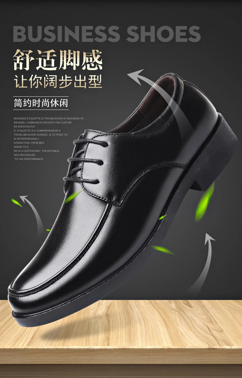 Mens Dress Shoes Men's Formal Original Leather Italian Skin Shoes for Men Elegant Casual Business Luxury Social Male Shoe