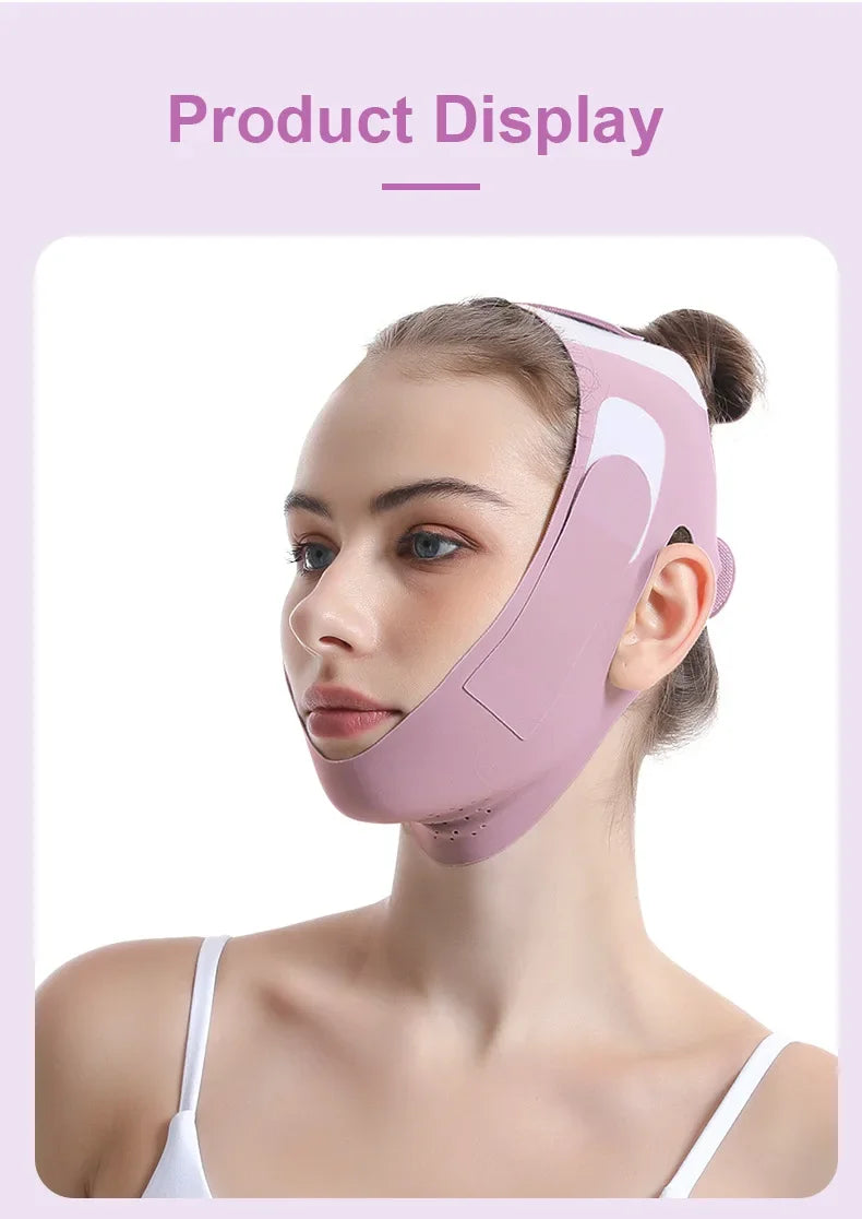 Graphene Face Slimming Bandage V-Line Face Shaper Facial Chin Cheek Lifting Belt Anti Wrinkle Face Lift Up Strap Skin Care Tools