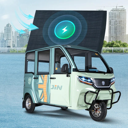 cheap big power solar electric rickshaw passenger tricycles factory price