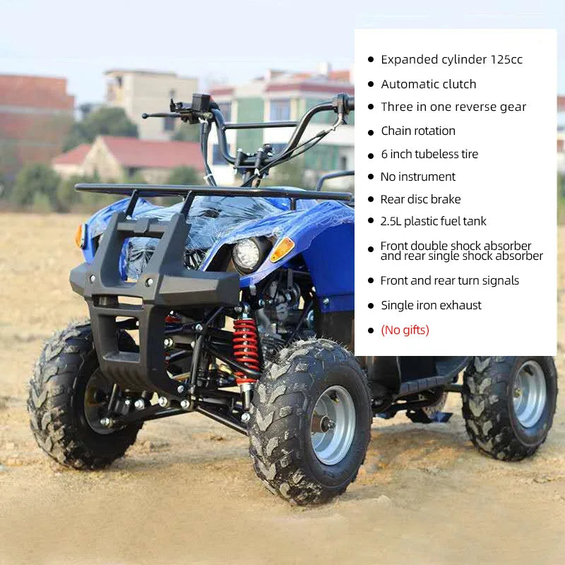 Atv 4x4 400cc 125CC Four Wheel ATV Electric Motorcycle All Terrain Off-Road Bike Mountain Bike Customizable