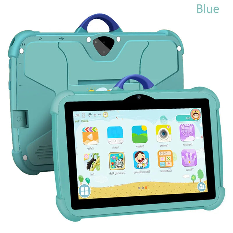 To New 7 Inch 5G WiFi Tablet Pc for Children's best Gifts Android Kids Game Educational Learning Tablets Quad Core 4GB RAM 64GB