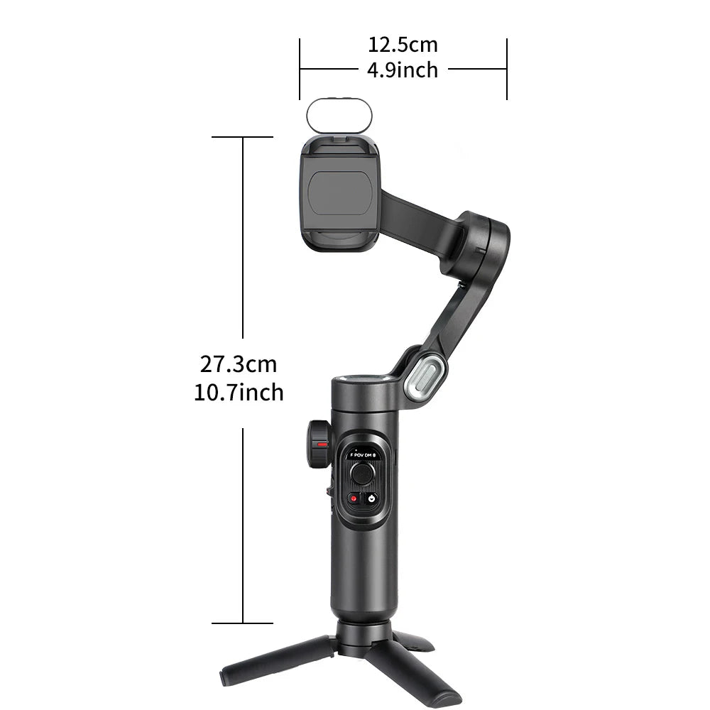 AOCHUAN Smart XE 3-Axis Handheld Gimbal Stabilizer for Smartphone iPhone Android Face Tracking Tiktok Vlog Live Streaming