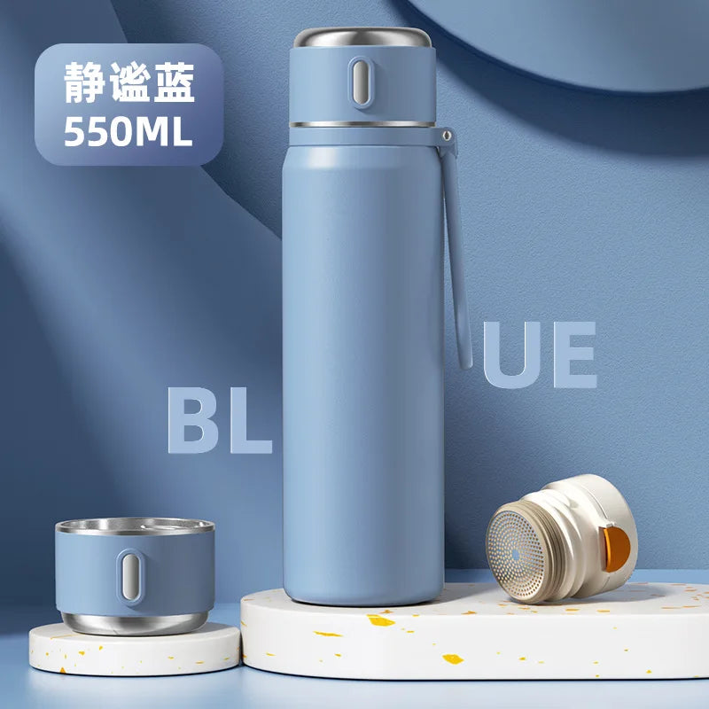 Smart 316 Stainless Steel Thermos Cup Temperature Display Vacuum Flasks Home Outdoor Portable Water Cup Thermos Bottle