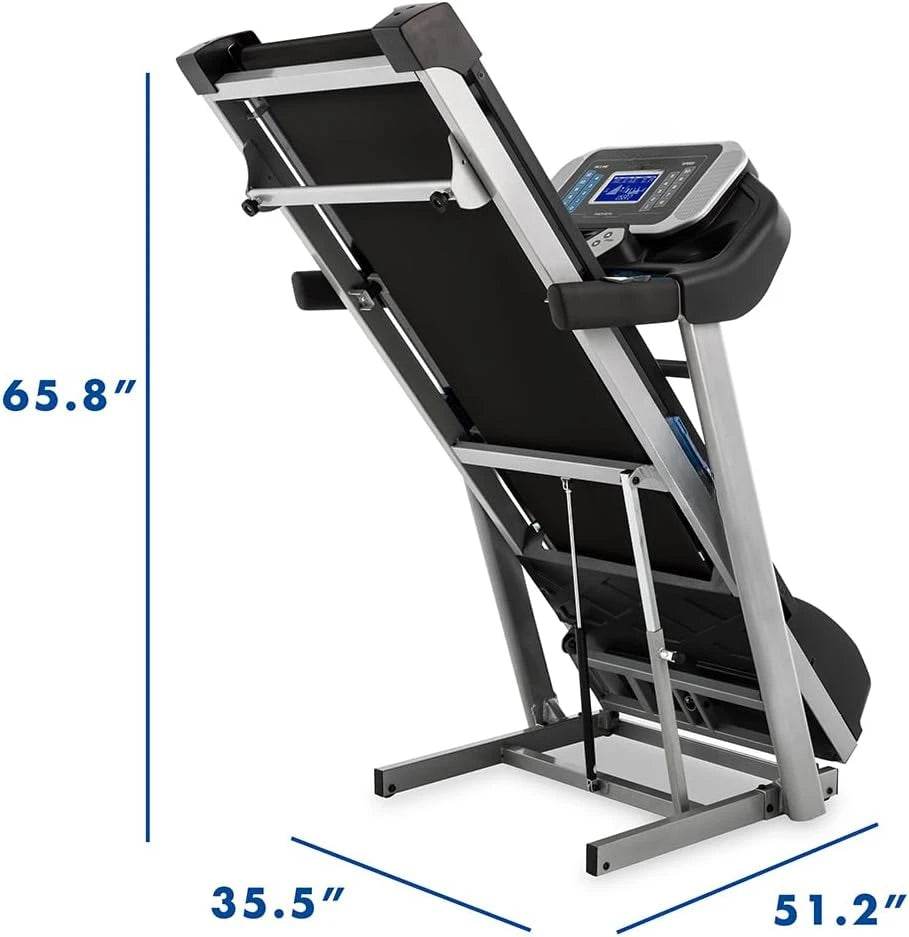 Fitness Sport Series Premium Folding Smart Treadmill, Handlebar Speed and Incline Control - MarvelouStoree