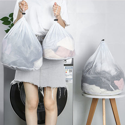 Big Size Large Washing Laundry Bag Mesh Organizer Net Dirty Bra Socks Underwear Shoe Storag Wash Machine Cover Clothes