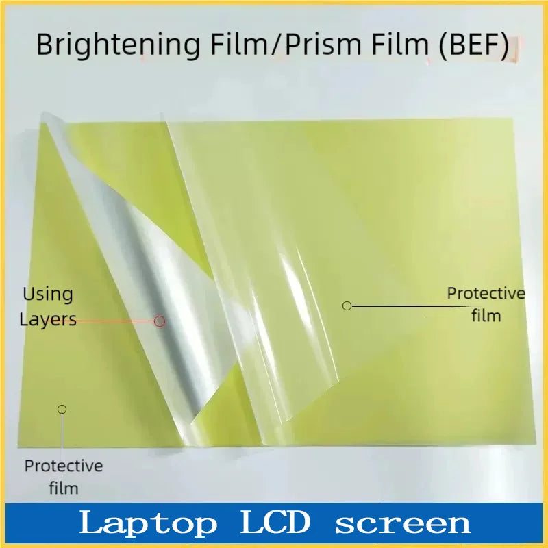 LCD Brightness Enhancement Backlight Module Brightening Film Screen Repair Laptop Accessories Rectangular Prism Sheet