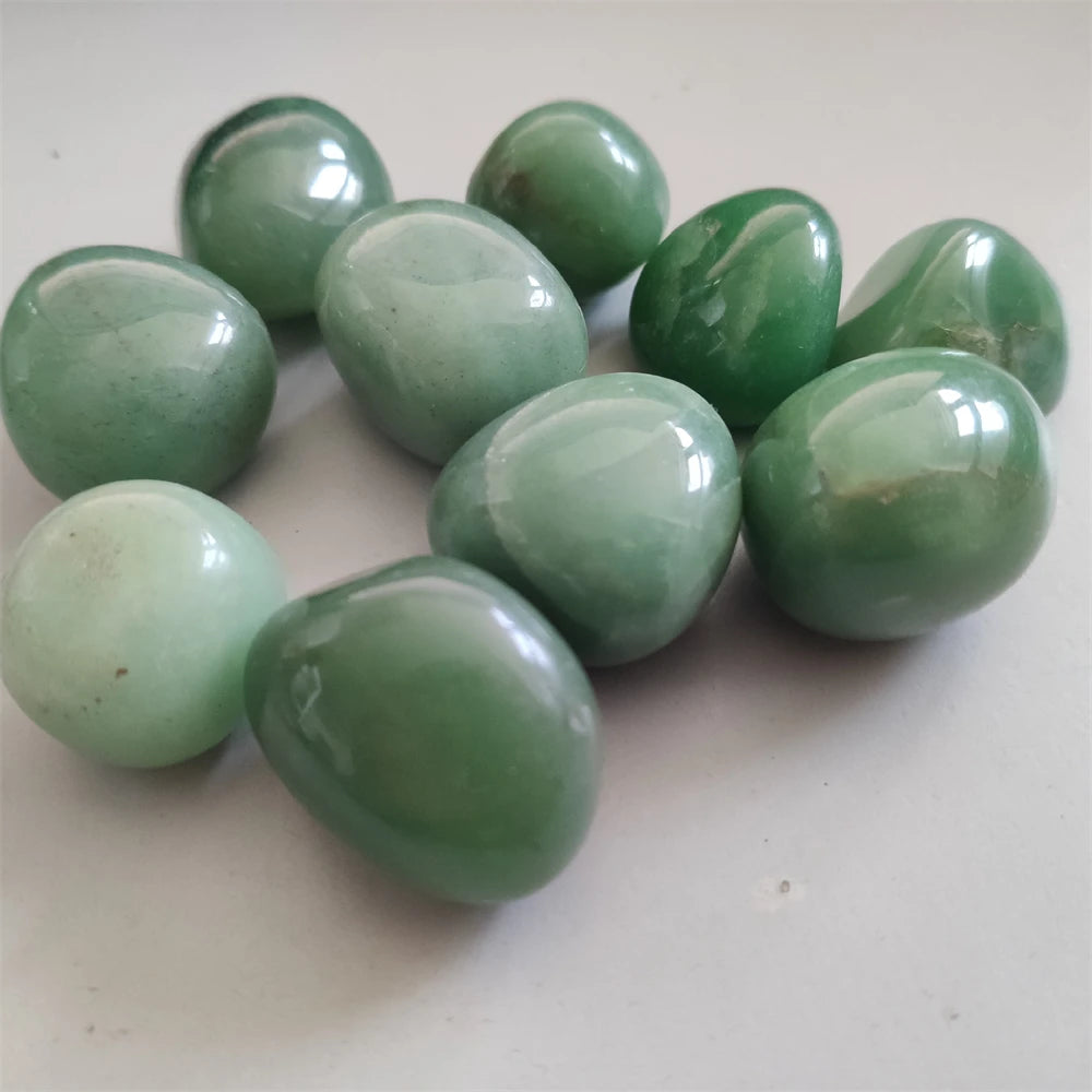 Natural Green Aventurine Quartz Crystal Stone Tumbled Reiki Healing Natural Stone and Minerals Home Decoration Stone