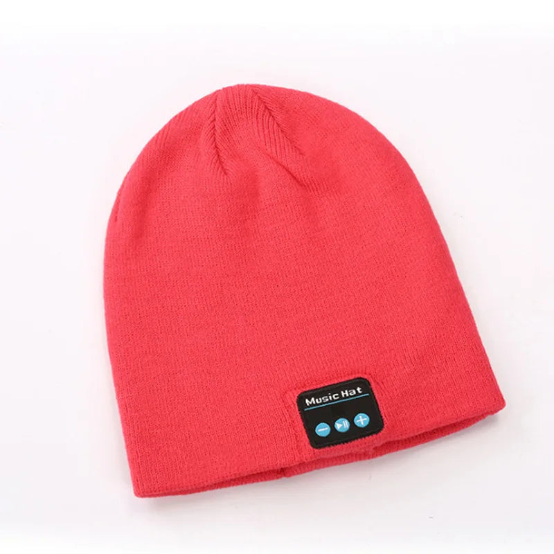 Music Earphone Hat Rechargeable Bluetooth Headphone Wireless Smart Cap Headset Warm Beanie Speaker Hunting Camping Running