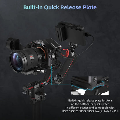 SmallRig "Rhinoceros" Advanced Cage Kit for Sony Alpha 7R V / Alpha 7 IV / Alpha 7S III 3710