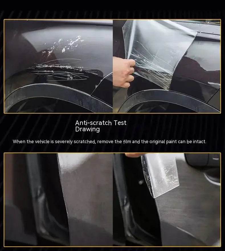 PPF Black TPH Car Paint Protection Film Anti-scratch Auto Car Wrap Coating sticker Self-repair - MarvelouStoree