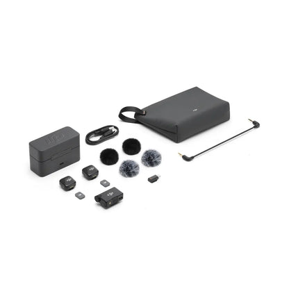 DJI MIC Mini Small, Ultralight, Discreet 48-Hour Operation w/ Case High-Quality Audio With Stable Transmission Original