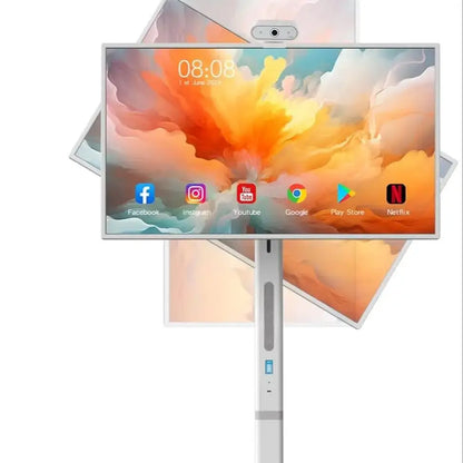 32 inch latest portable touch screen with Bluetooth HDMI USB adjustable height built-in battery for sexy video