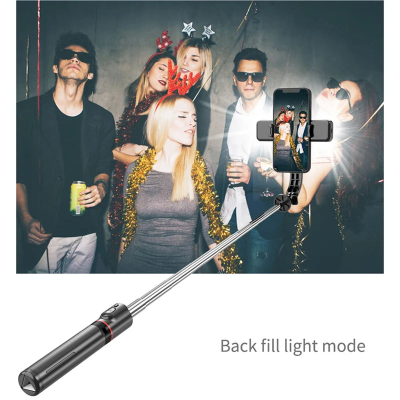 FANGTUOSI 1160mm Extended version bluetooth selfie stick fill light tripod with remote shutter for Android IOS 2022 latest hot