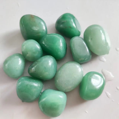 Natural Green Aventurine Quartz Crystal Stone Tumbled Reiki Healing Natural Stone and Minerals Home Decoration Stone