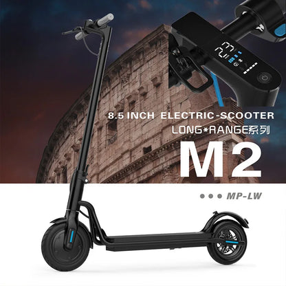 Adult 8.5 Inch Aluminum Alloy Electric Scooter Can Be Folded 2 Wheel Scooter On Behalf Of Driving Electric Scooter