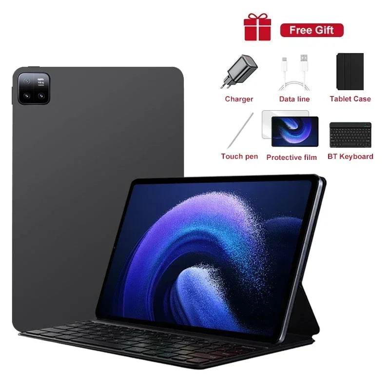 2024 Original Global Version Android 13 Tablet PC Snapdragon 888 10000mAh 16GB+1TB Pad 6 Pro Max 5G WiFi Dual SIM Card HD 4K Tab - MarvelouStoree