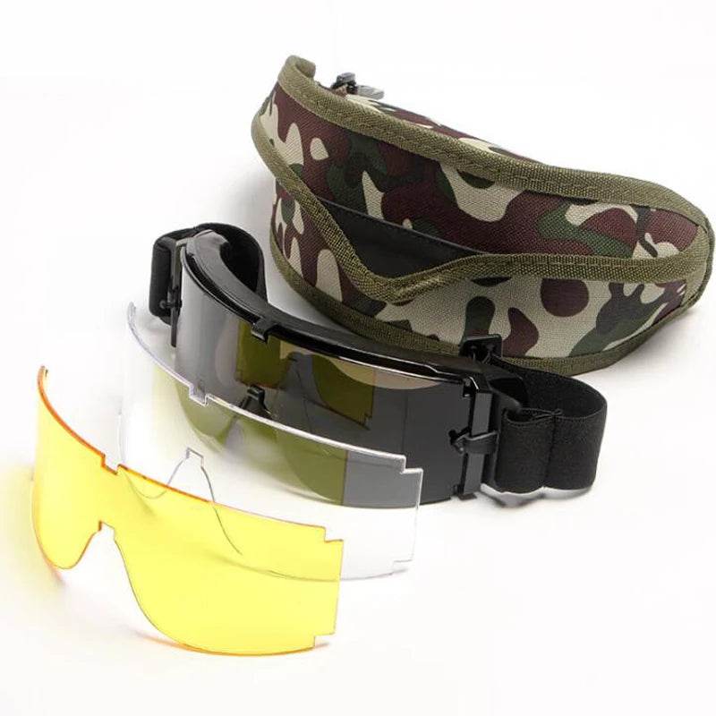 Special Forces Tactical Glasses Bulletproof Shooting Goggles X800 Explosion proof War Games Glasses Windproof and Sandproof