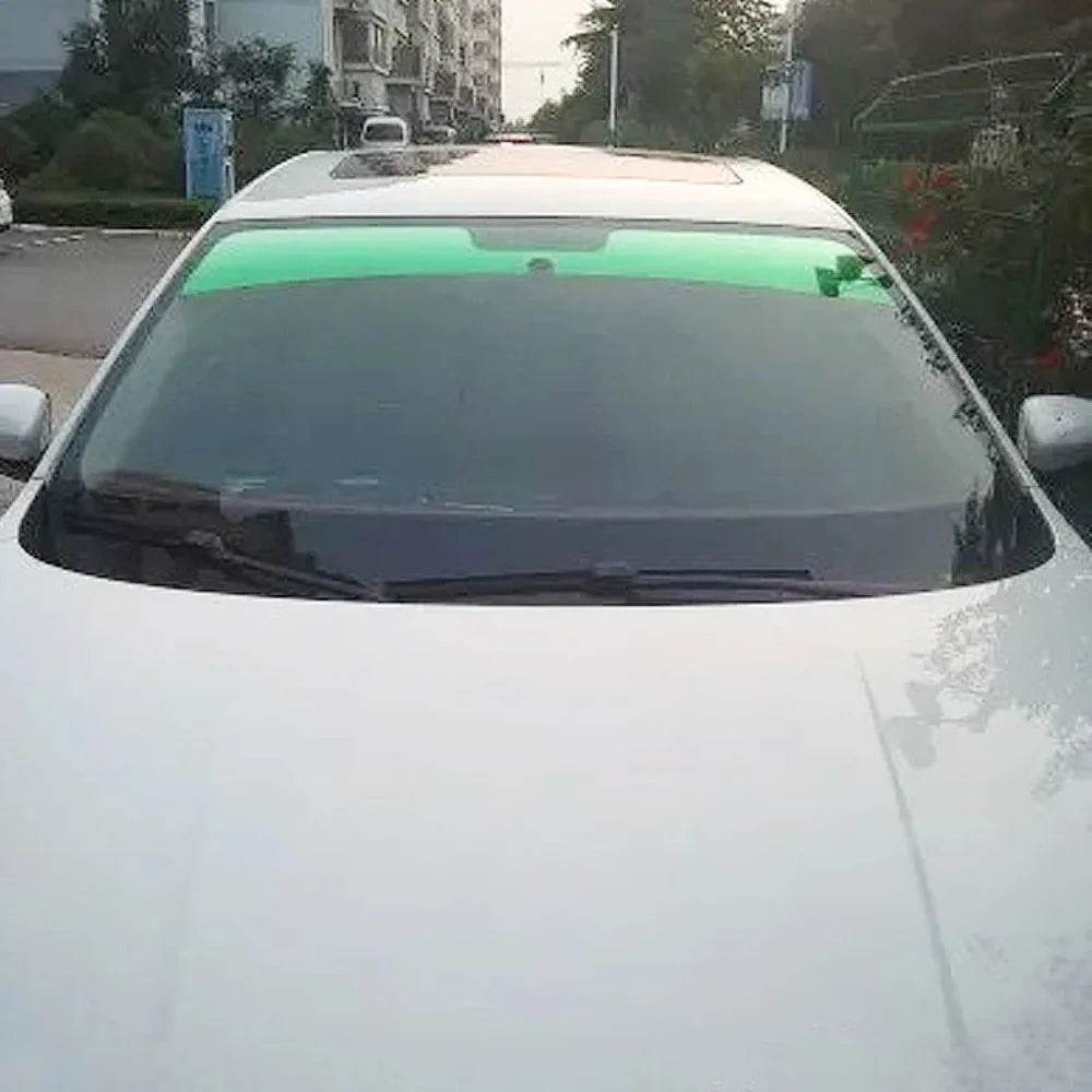 20X150cm Car Sun Shade Front Windshield Sunshade Protector Solar Window Tint Film Heat Insulation Color Changing Film Universal - MarvelouStoree