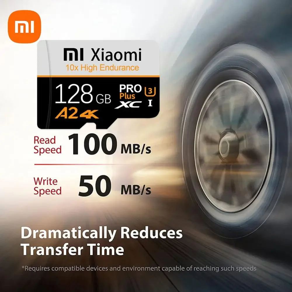 Mijia Xiaomi 128GB 256G SD Memory Card 1TB Class 10 High Speed Flash TF 2TB SD Card Micro TF SD Card For Nintendo Switch ps vita