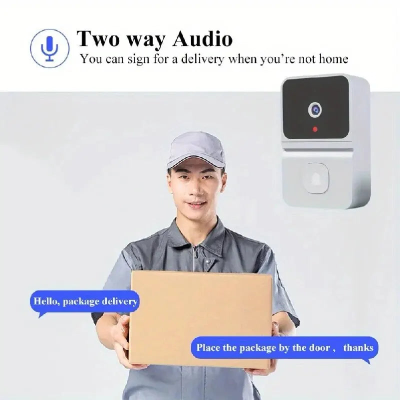 Tuya Wireless Doorbell WIFI Video Intercom Smart Home Door Bell Camera Button Welcome by Chime Security Alarm For House